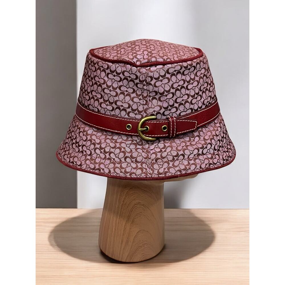 Y2K Coach FS2793 Mini Signature Crusher Hat Size P/S - Picture 2 of 7